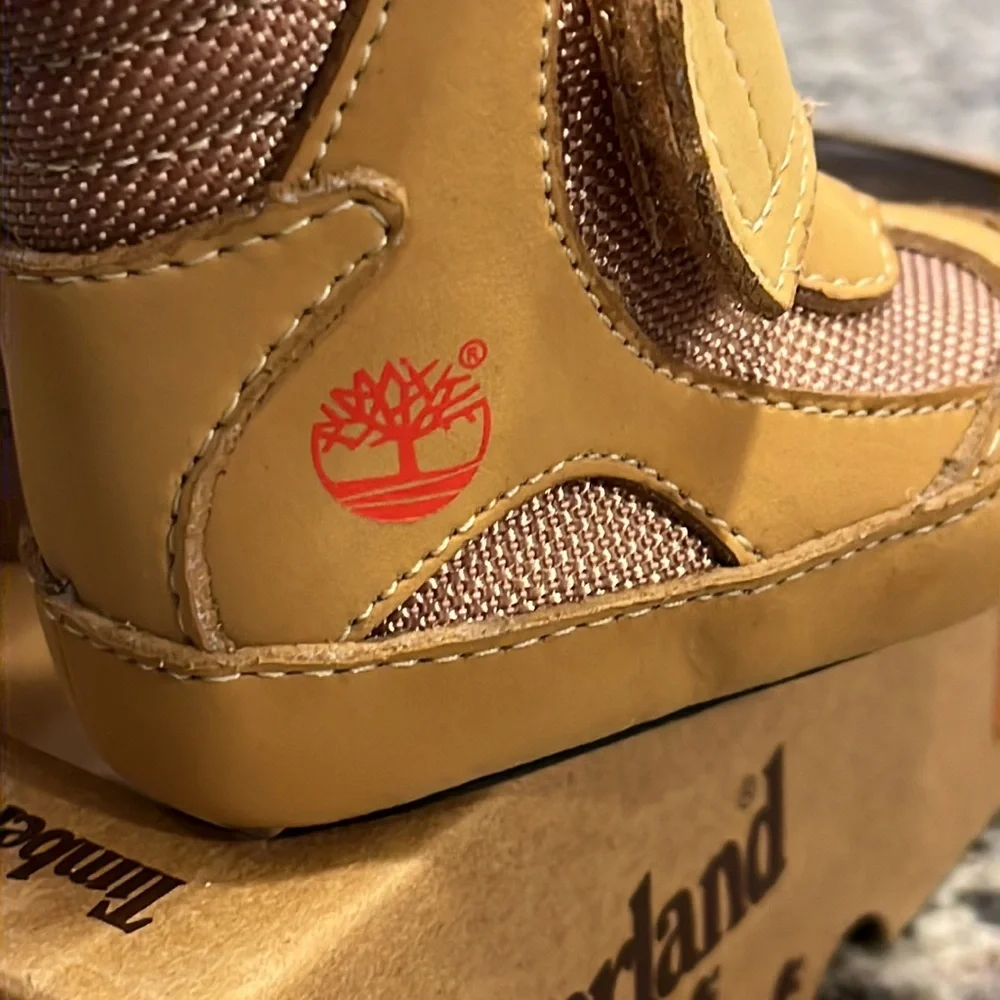 Timberland Climate Trekker Crib Booties Boots Shoes Infant Baby Sz 1, 3-6 Months